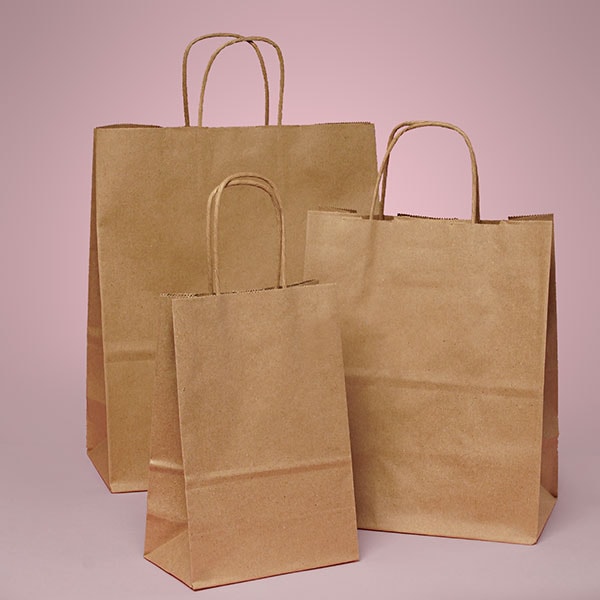 Kraft Shopping Bags | Paper Mart