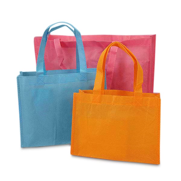 Embossed Reusable Bags Shop Paper Mart