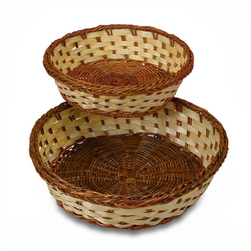 Round Bamboo Baskets Shop with Paper Mart Today