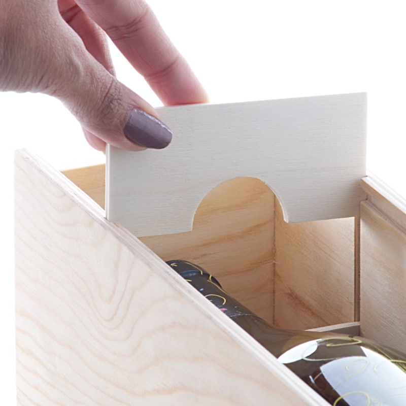 Natural Plywood Wine Box