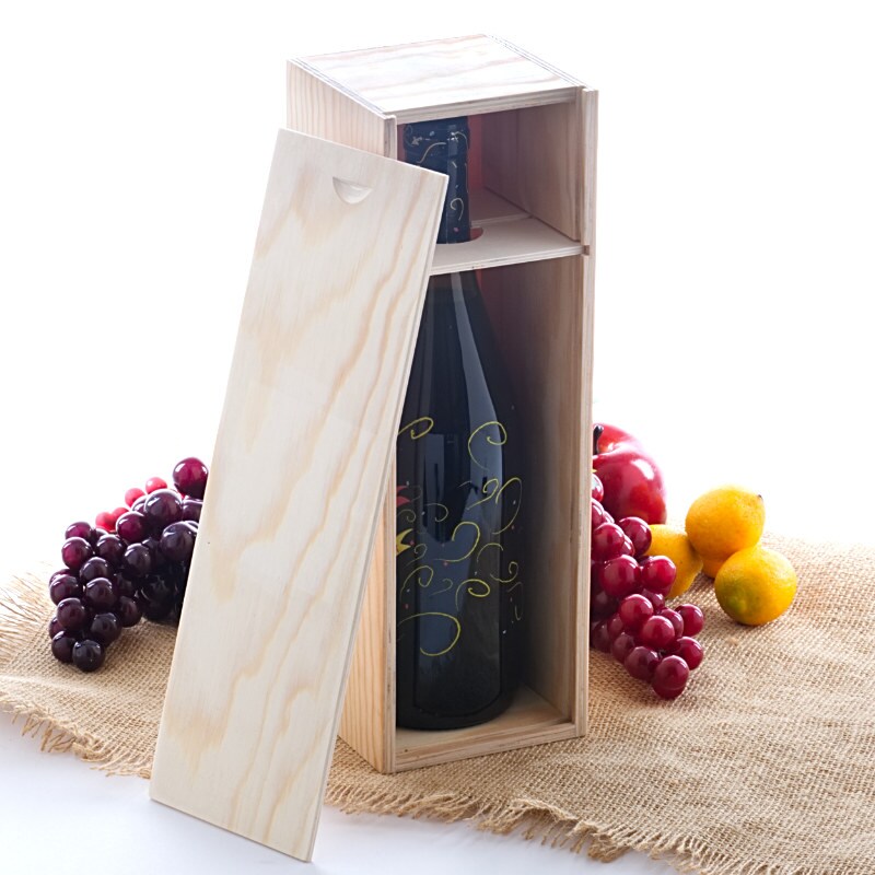 Natural Plywood Wine Box