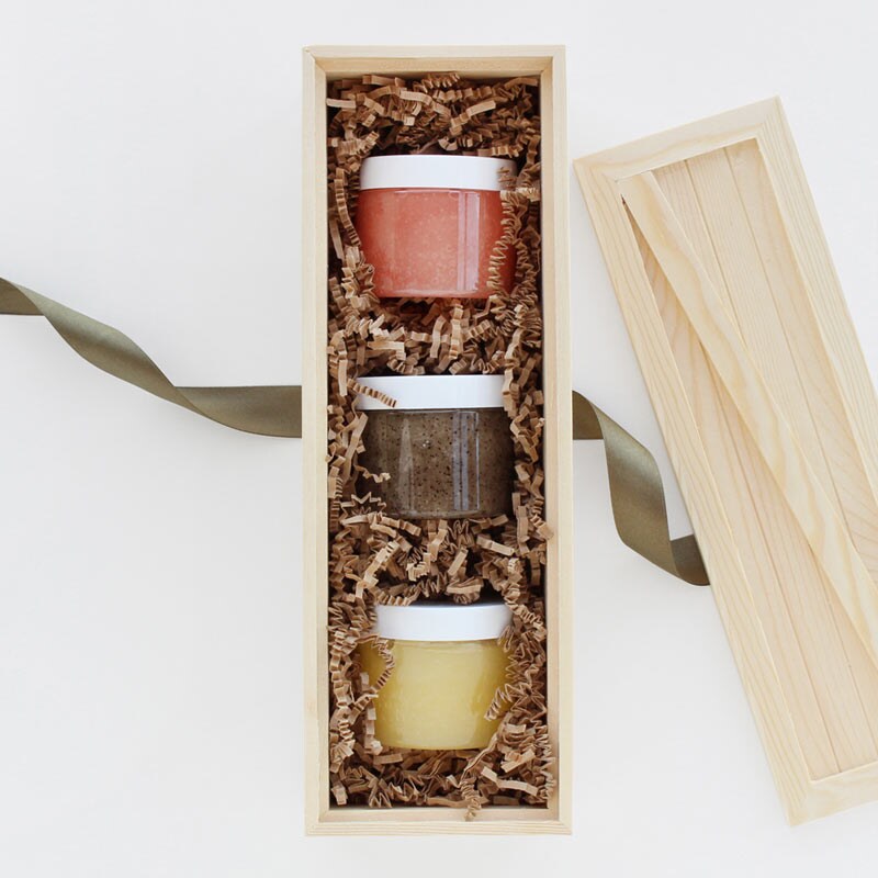 Wooden Wine Crate With Lid Shop