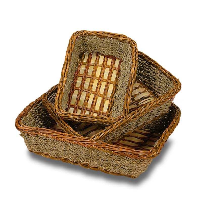 Rectangular Seagrass Baskets Shop Paper Mart