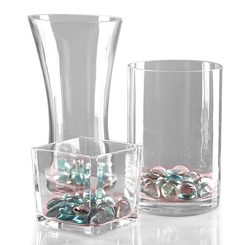 Clear Glass Vases
