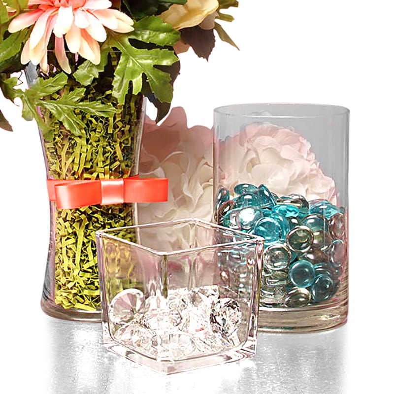 Clear Glass Vases