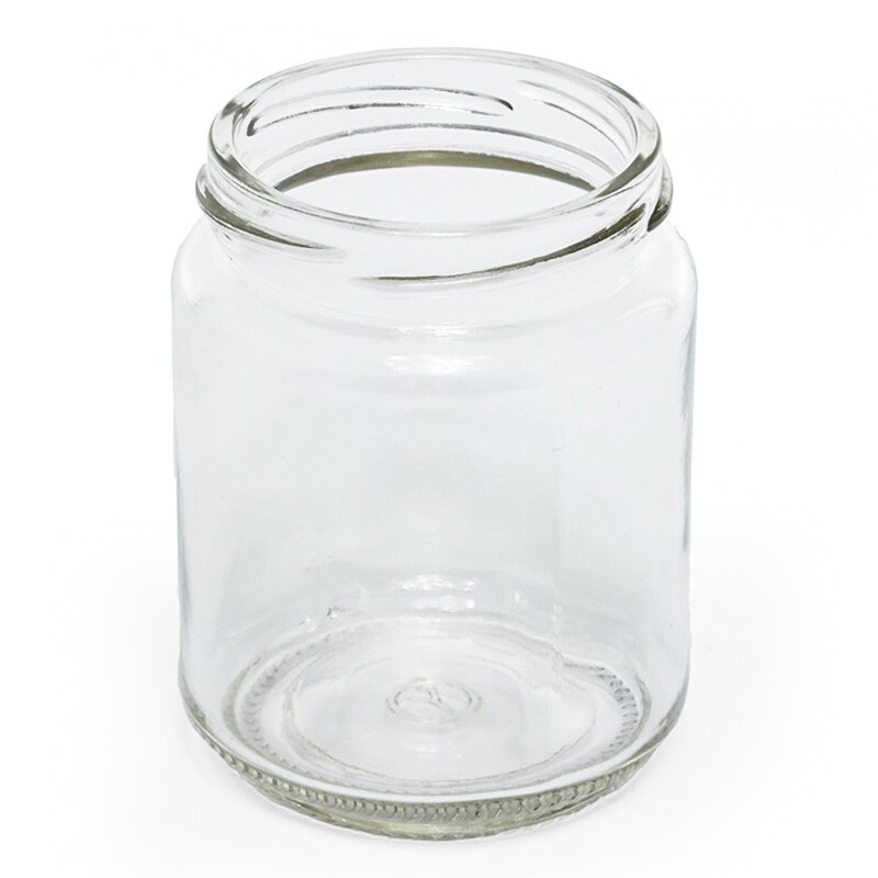 Round Glass Jars