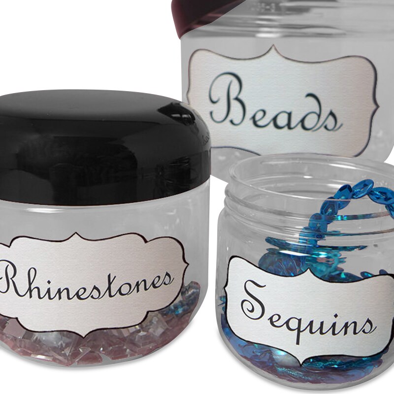 Clear PET Dome Jars
