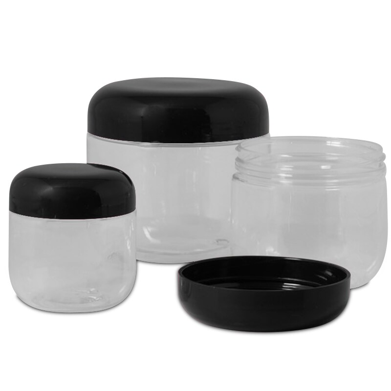 Clear PET Dome Jars