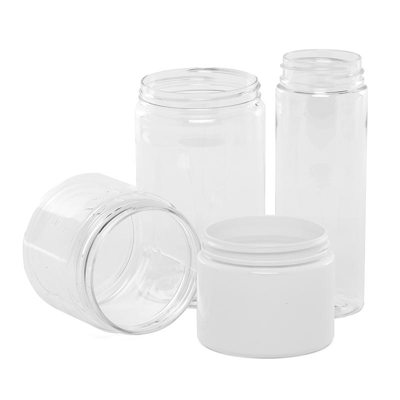 Plastic Cylinder Screw Top Jars (No Lid or Cushion Pad) Shop