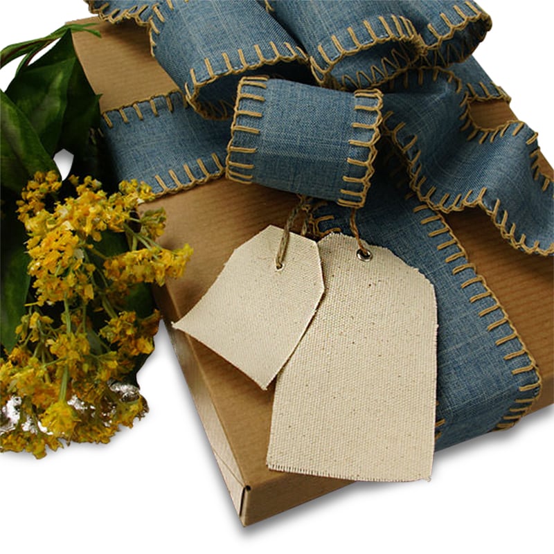 Natural Hang Tags With Jute Cord