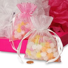 Sparkle Dots Organza Bags