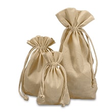 Burlap Bags & Pouches | Cotton Drawstring Bags | Jute & Muslin Bags