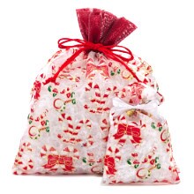 Candy Canes Christmas Bag