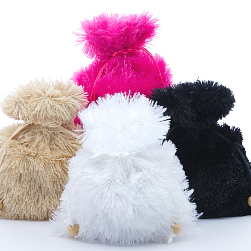 Faux Fur Bags Shop Favor Bags at Paper Mart