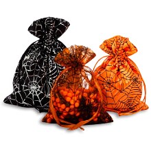 Spider Web Fabric Bags