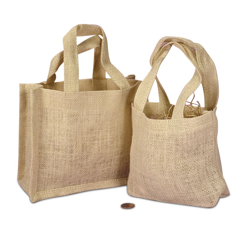 Small Jute Handle Bags