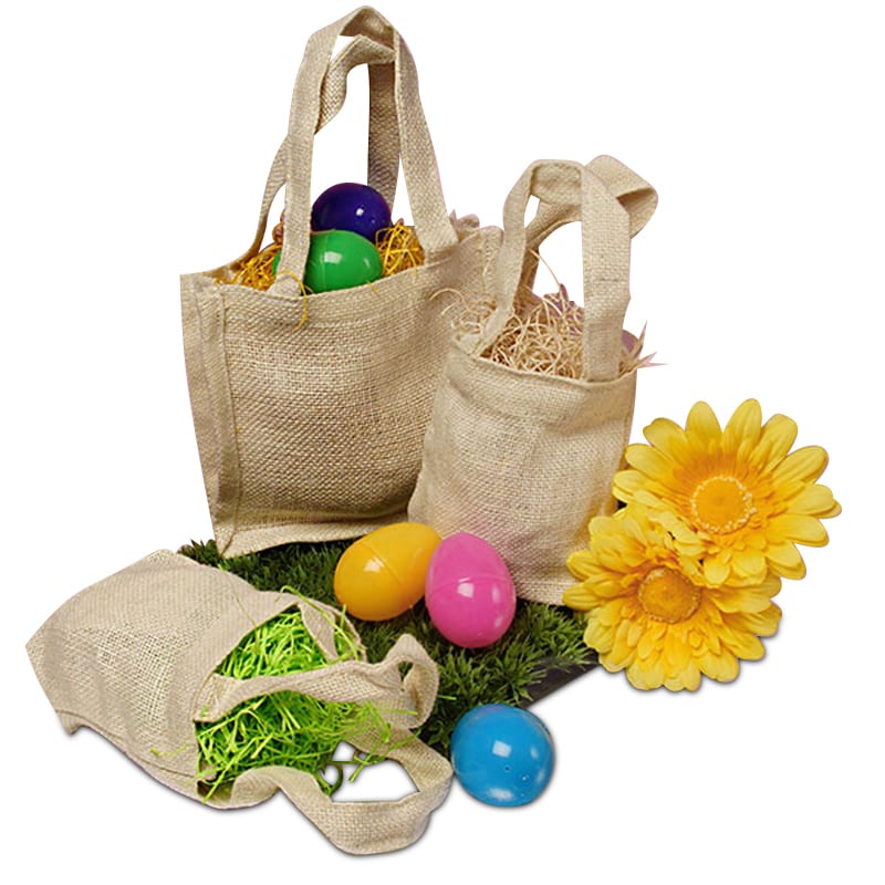 Small Jute Handle Bags