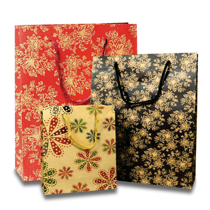 Download Printed & Recycled Eco-Kraft Euro Tote Bags