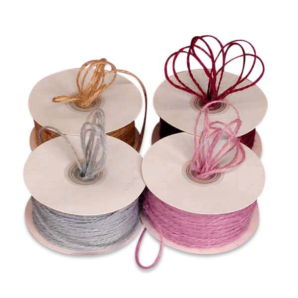 Colored Jute Twine 1.5MM by 100 YDS, 3MM by 25 YDS Paper Mart