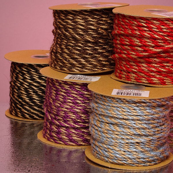 BiColored Jute Cord