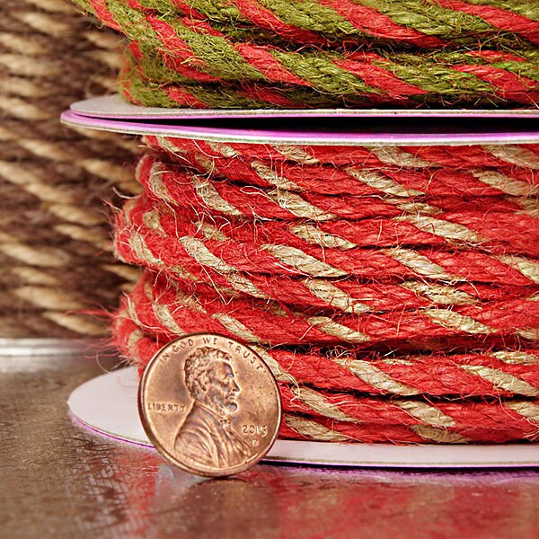 BiColored Jute Cord