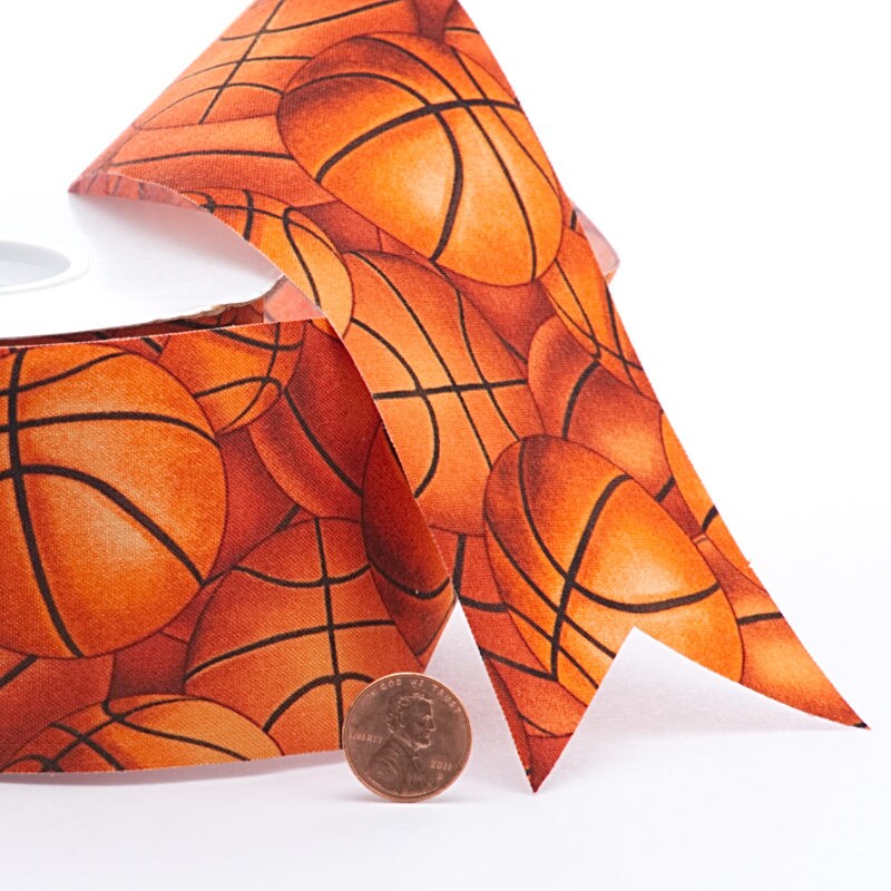 Printed Basketball Sports Ribbon Paper Mart