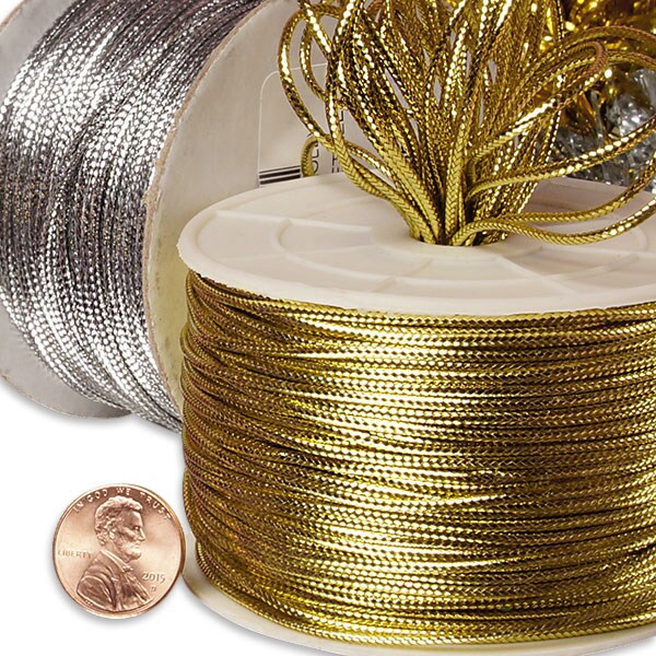 Thin (2 mm) Metallic Cord Shop