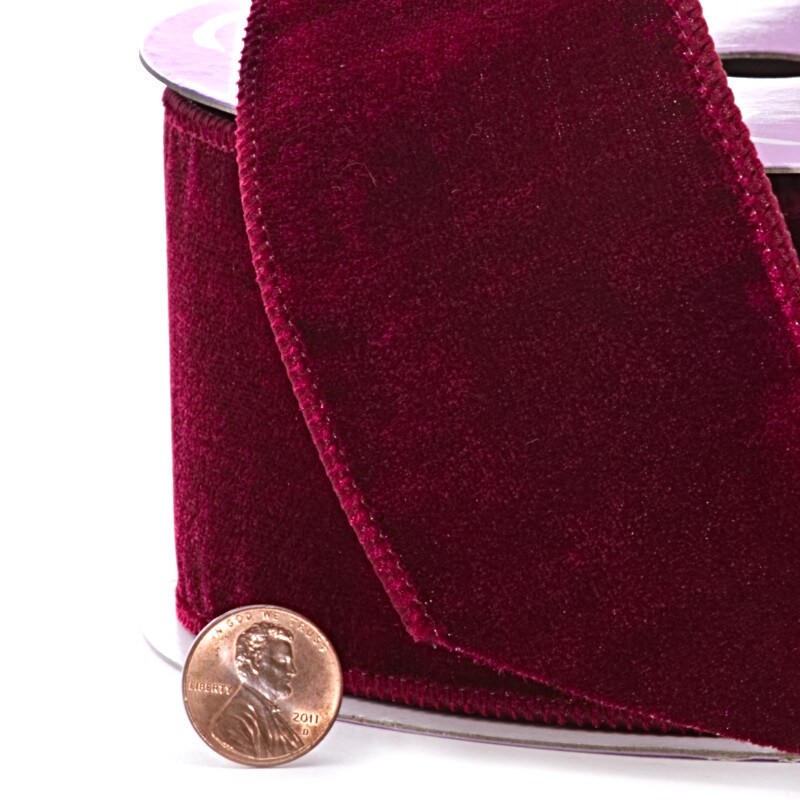 Heavy Velvet with Lamé Backing Ribbon Shop