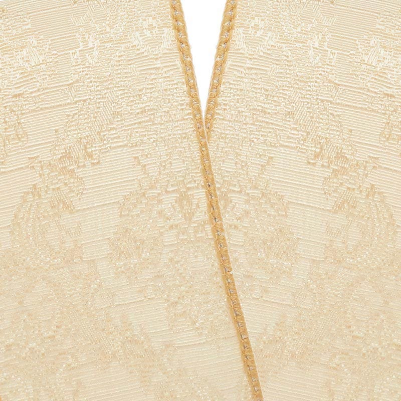 Ivory Florentine Brocade Wired Ribbon | Shop PaperMart.com