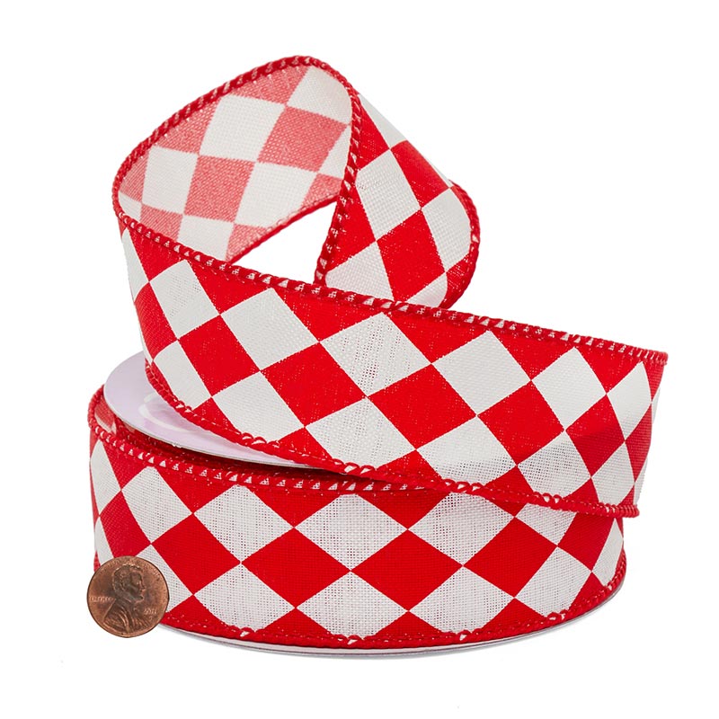 Harlequin Fabric Wired Ribbon Shop