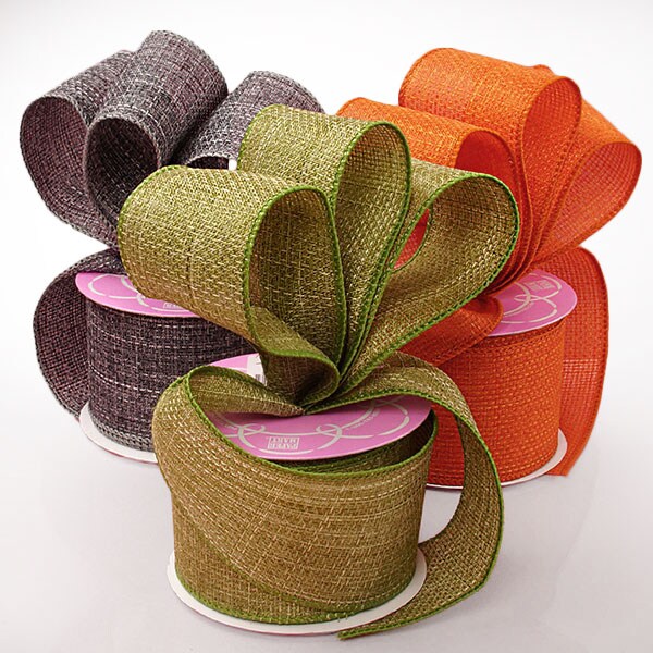 Wide Linen Ribbon