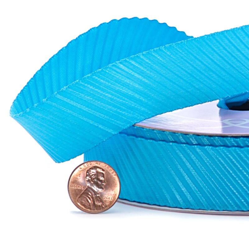 Diagonal Embossed Satin Ribbon Shop