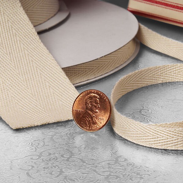 Natural Colored Cotton Ribbon Shop