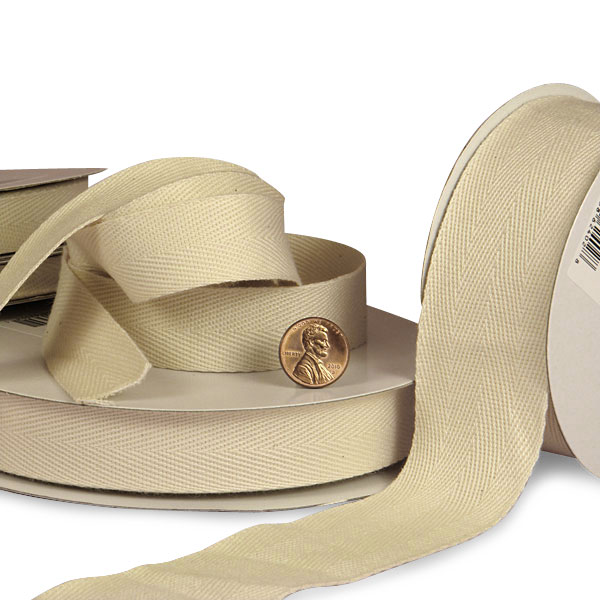 Natural Colored Cotton Ribbon Shop