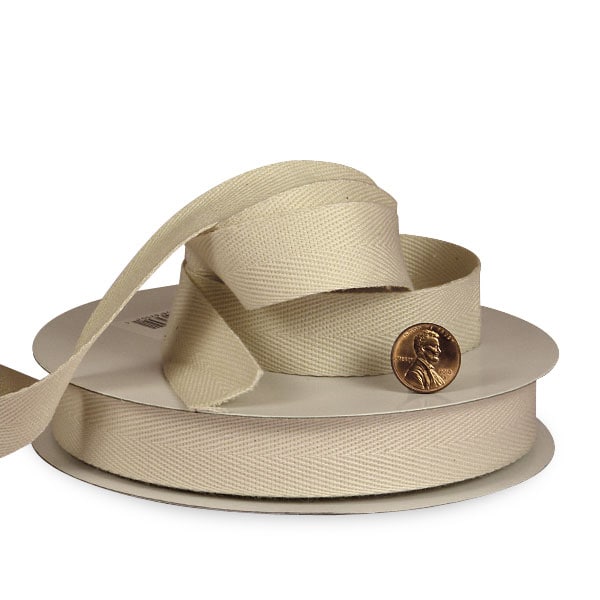 Natural Colored Cotton Ribbon Shop