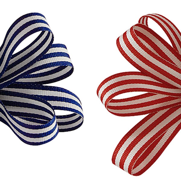 Jenna Striped Grosgrain Ribbon Shop Paper Mart