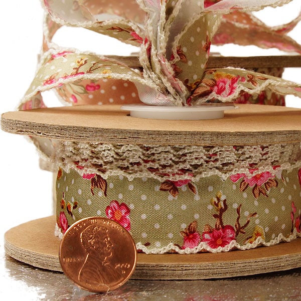 Vintage Floral Ribbon