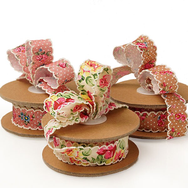 Vintage Floral Ribbon