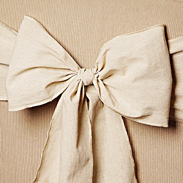 Natural Fabric Chair Sashes
