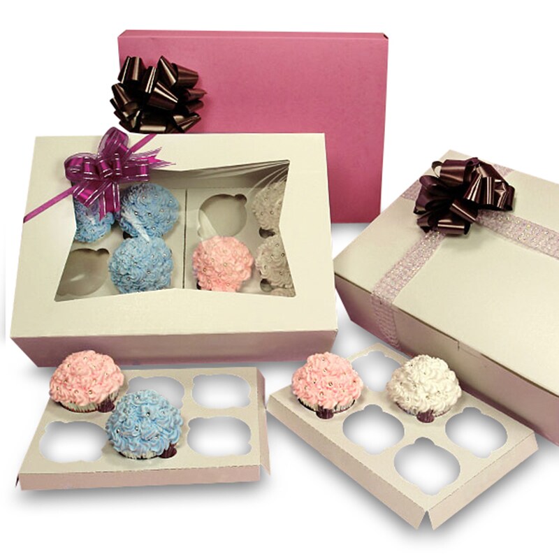 Twelve Standard Cupcake Boxes