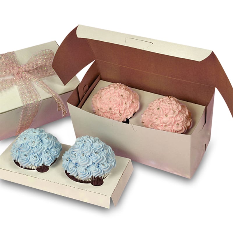 Two Standard Cupcake Boxes