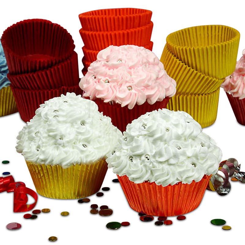 Color Glassine Cupcake Baking Cups Paper Mart
