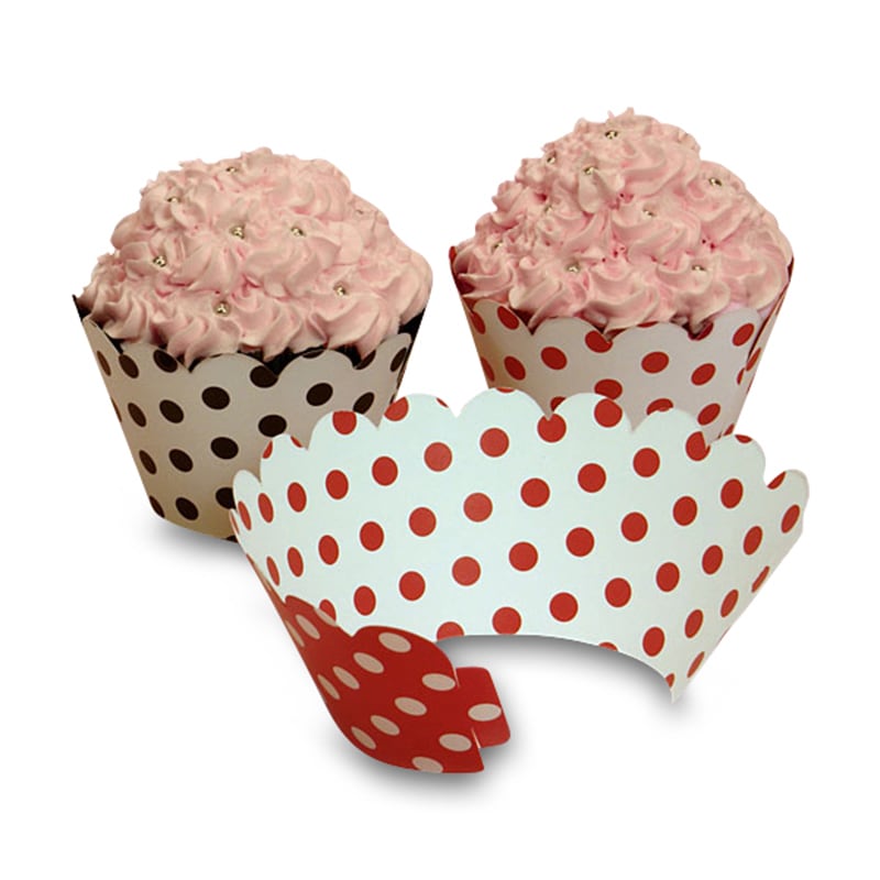 Patterned Cupcake Wrappers Shop with Paper Mart