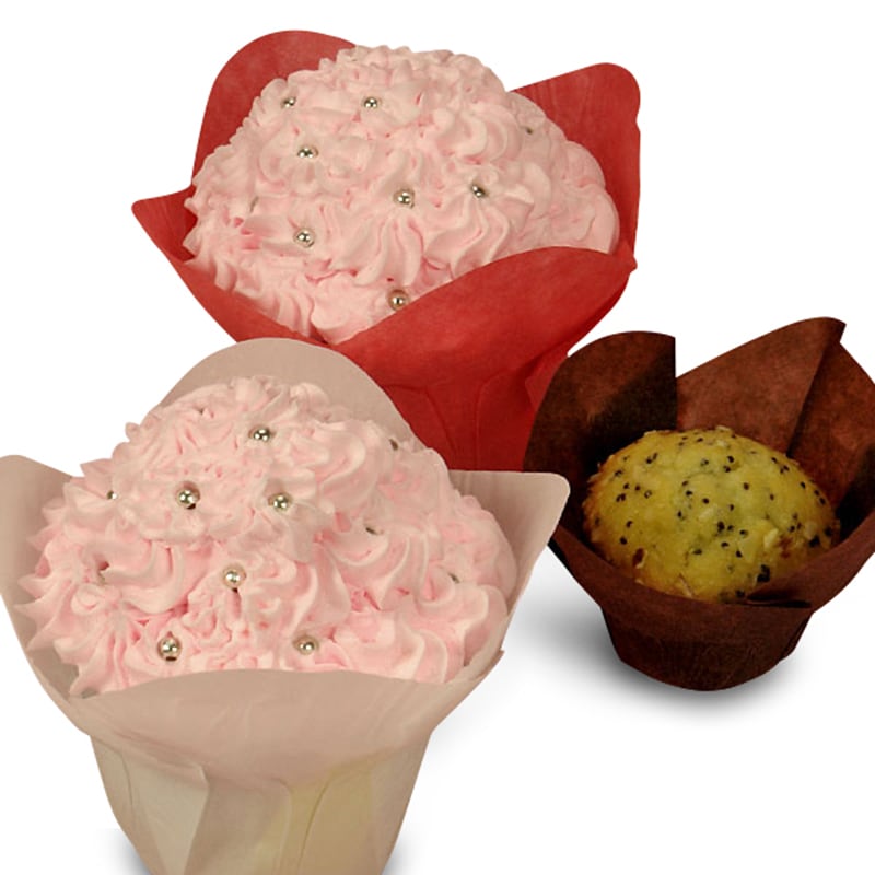 Lotus Cupcake Baking Cups Shop with Paper Mart