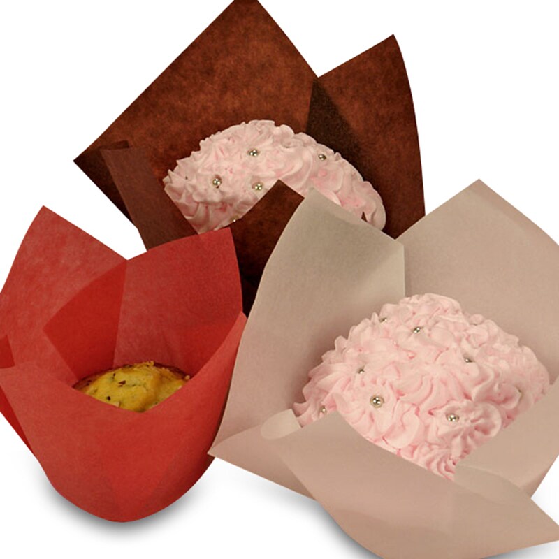 Tulip Cupcake Baking Cups Shop with Paper Mart