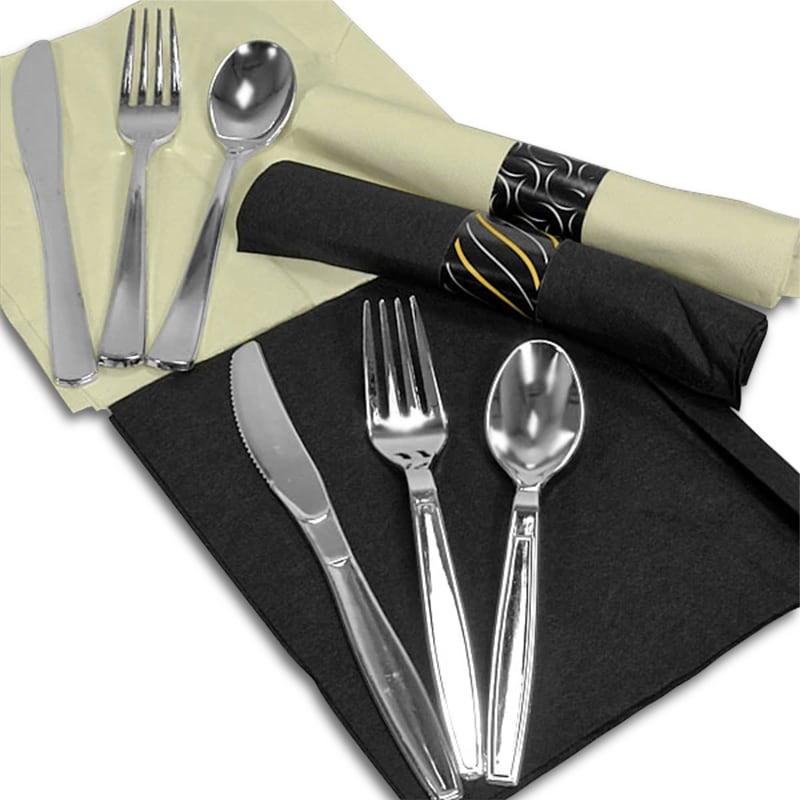 Dinner Napkins W/ Utensils