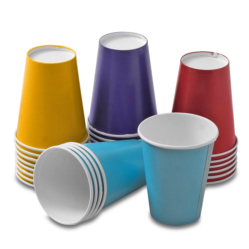 Colored Party Hot/Cold Paper Cups