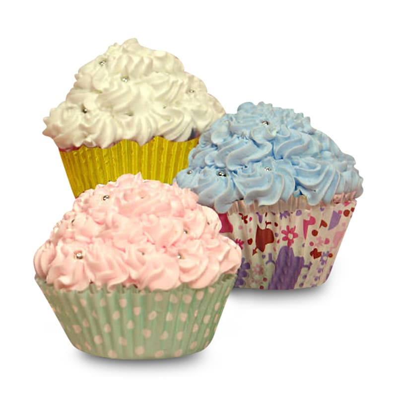 Colored & Patterned Cupcake Baking Cups Paper Mart