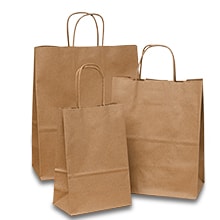 Kraft Shopping Bags | Shop Paper Bags at Paper Mart