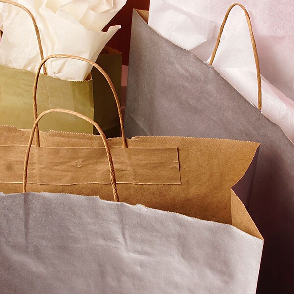 Metallic Shopping Bags